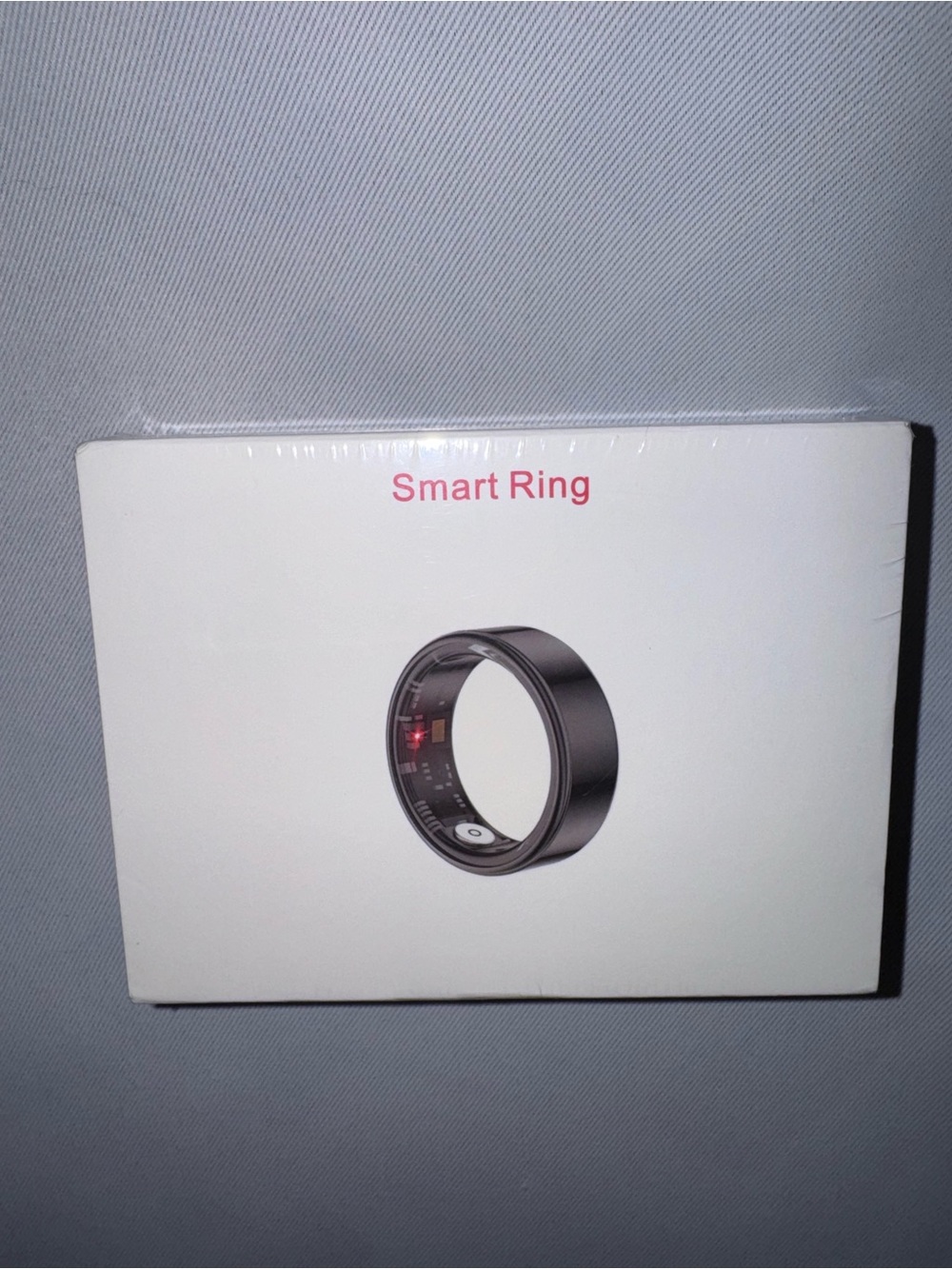 Smart Ring Wearable - Black - Size 9, New in Sealed Box